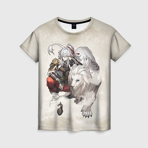 Женская футболка Цзин Юань Honkai / 3D-принт – фото 1