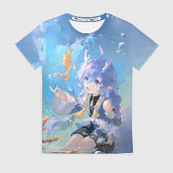 Футболка женская Bailu Honkai, цвет: 3D-принт