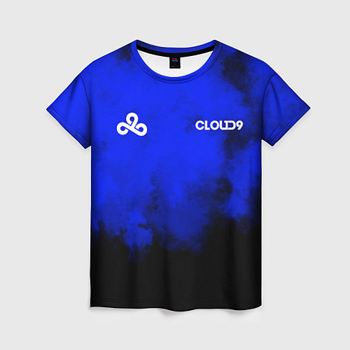 Женская футболка Форма Cloud9 / 3D-принт – фото 1