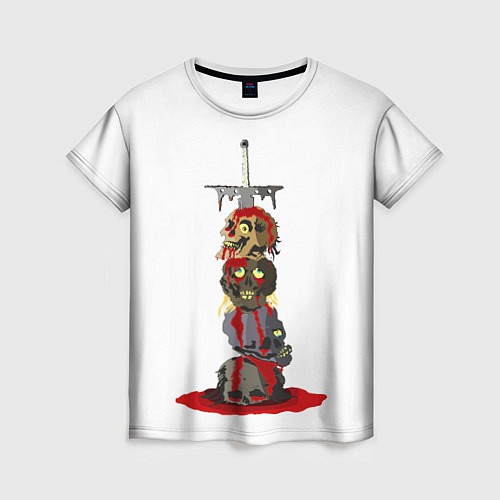 Женская футболка Гроза орков / 3D-принт – фото 1