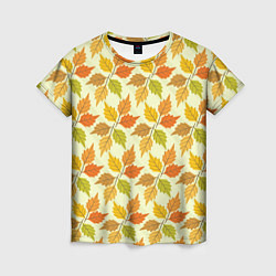 Женская футболка Осенний марафон