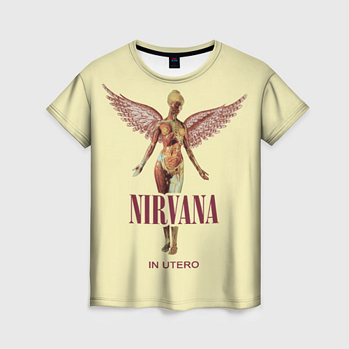 Женская футболка Nirvana - In utero / 3D-принт – фото 1