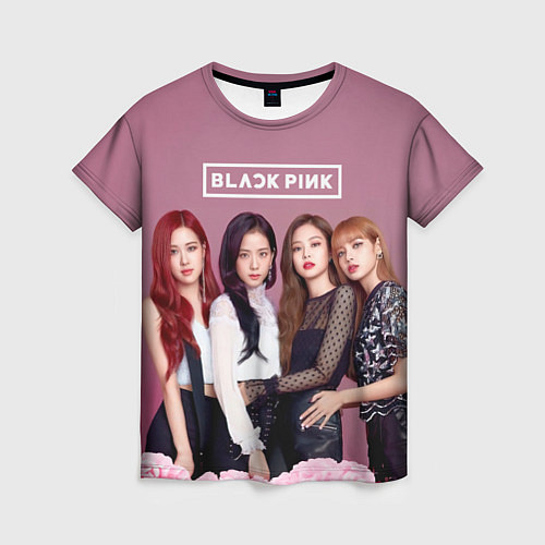 Женская футболка Blackpink girls / 3D-принт – фото 1