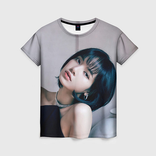 Женская футболка Lisa Blackpink / 3D-принт – фото 1