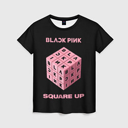 Футболка женская Blackpink Square up, цвет: 3D-принт