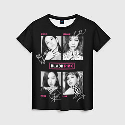 Футболка женская Blackpink K-pop girl, цвет: 3D-принт