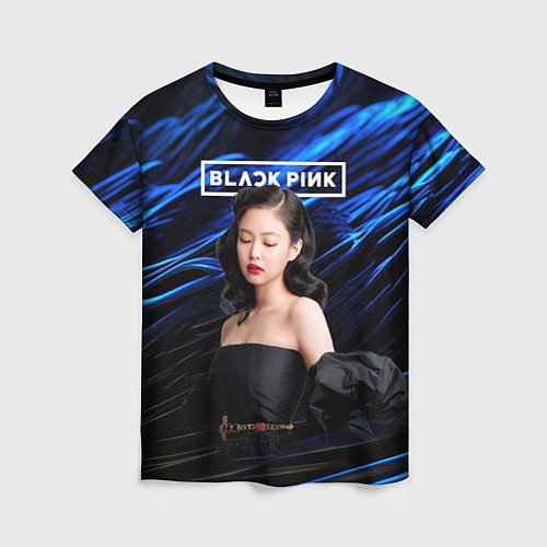 Женская футболка BlackPink Jennie / 3D-принт – фото 1