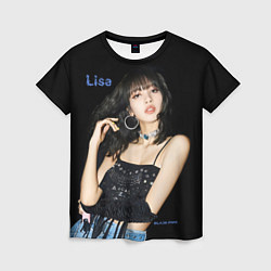 Футболка женская Blackpink Lisa in jeans, цвет: 3D-принт