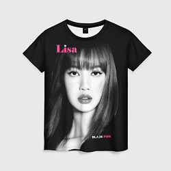 Футболка женская Blackpink Lisa Portrait, цвет: 3D-принт