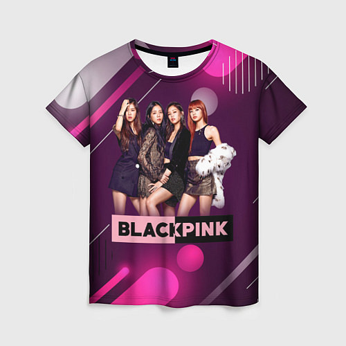 Женская футболка Kpop Blackpink / 3D-принт – фото 1