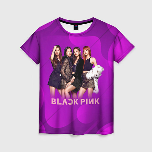 Женская футболка K-pop Blackpink girls / 3D-принт – фото 1