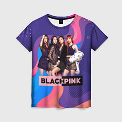 Футболка женская K-pop Blackpink girls, цвет: 3D-принт
