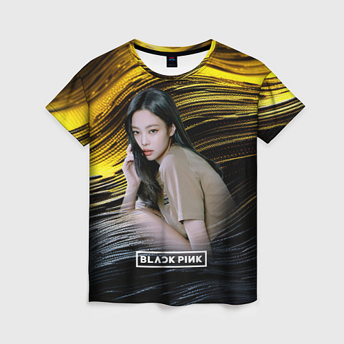 Женская футболка Blackpink Jennie / 3D-принт – фото 1