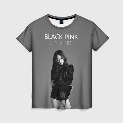 Женская футболка Blackpink - Jennie Kim / 3D-принт – фото 1
