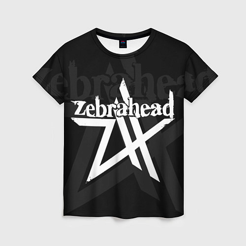 Женская футболка Zebrahead - logo / 3D-принт – фото 1