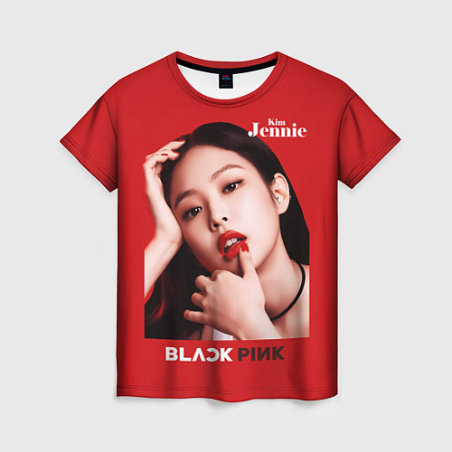 Женская футболка Blackpink Beautiful Jennie / 3D-принт – фото 1