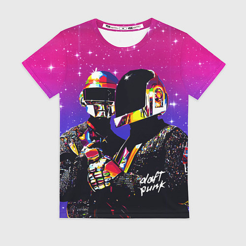 Женская футболка Daft Punk Discovery / 3D-принт – фото 1