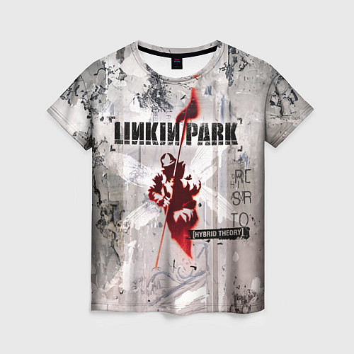 Женская футболка Linkin Park Hybrid Theory / 3D-принт – фото 1