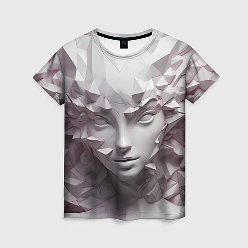 Женская футболка Скульптура с шипами / 3D-принт – фото 1