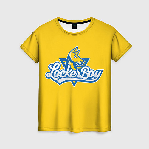 Женская футболка Locker Boy / 3D-принт – фото 1