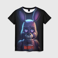 Футболка женская Bonnie FNAF, цвет: 3D-принт