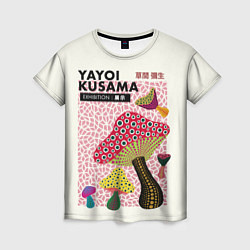 Женская футболка Новые Грибы - Яёй Кусама