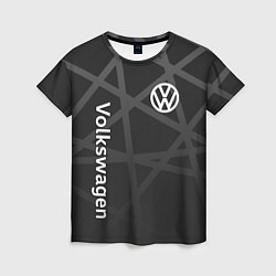 Футболка женская Volkswagen - classic black, цвет: 3D-принт