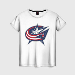 Женская футболка Columbus blue jackets - Sergey Bobrovsky
