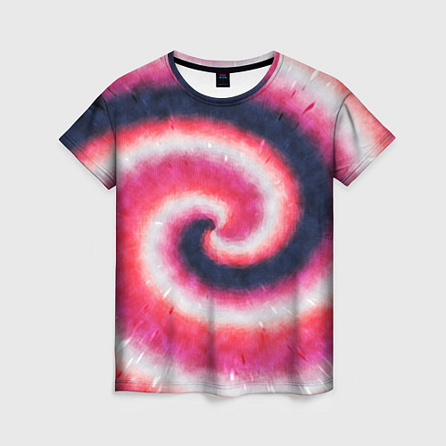 Женская футболка Tie-Dye дизайн / 3D-принт – фото 1