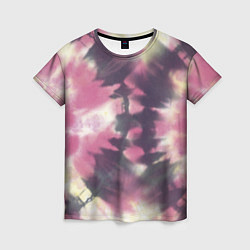 Футболка женская Tie-Dye дизайн, цвет: 3D-принт