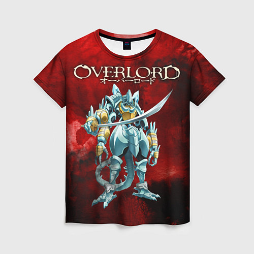 Женская футболка Аниме Overlord Кацит / 3D-принт – фото 1