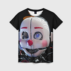Футболка женская Марионетка во тьме, цвет: 3D-принт