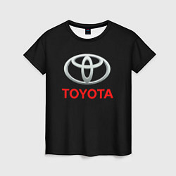 Футболка женская Toyota sport car, цвет: 3D-принт