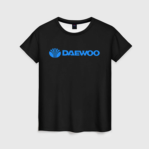 Женская футболка Daewoo sport korea / 3D-принт – фото 1