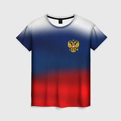 Женская футболка Символика России герб