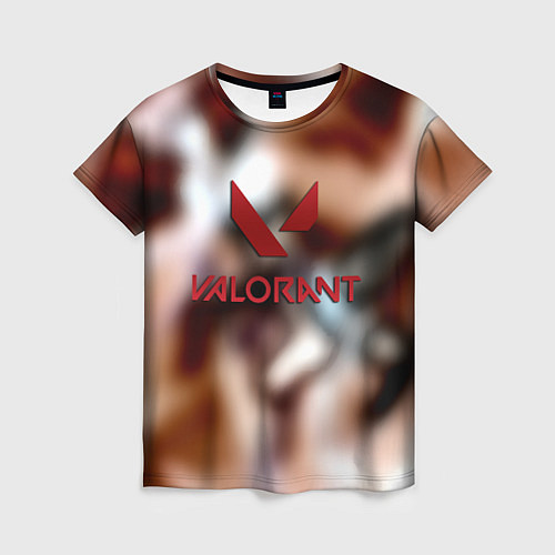 Женская футболка Valorant riot games / 3D-принт – фото 1