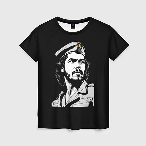 Женская футболка Che Guevara - Hasta La Victoria / 3D-принт – фото 1