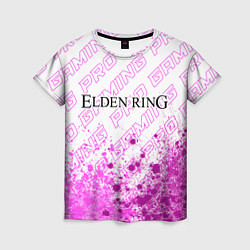 Футболка женская Elden Ring pro gaming посередине, цвет: 3D-принт