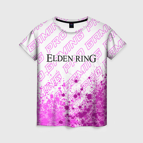 Женская футболка Elden Ring pro gaming посередине / 3D-принт – фото 1