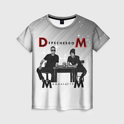 Футболка женская Depeche Mode - Mememto Mori Dave and Martin, цвет: 3D-принт
