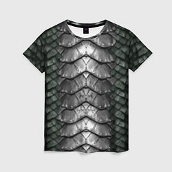 Женская футболка Dragon scales