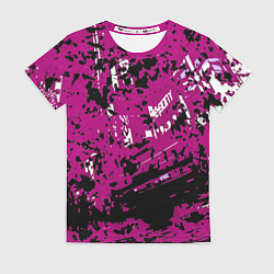Женская футболка Фиолетовая иллюстрация
