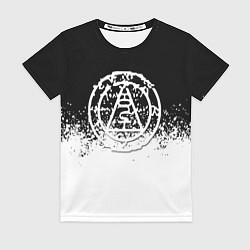 Женская футболка Silent Hill Konami белые краски