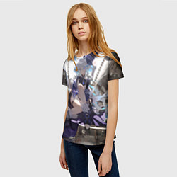 Футболка женская Genshin Impact Фурина, цвет: 3D-принт — фото 2