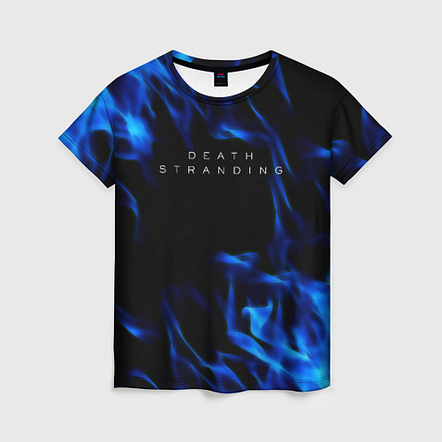 Женская футболка Death Stranding souls flame kojima / 3D-принт – фото 1