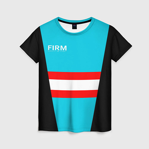 Женская футболка FIRM спортик 80е / 3D-принт – фото 1