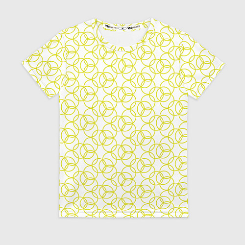 Женская футболка Круговой узор / 3D-принт – фото 1