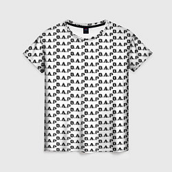 Женская футболка BAP kpop steel pattern