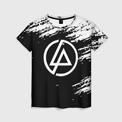 Женская футболка Linkin Park - black and white