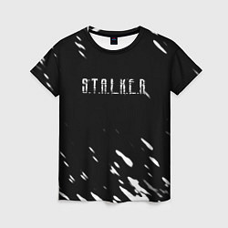 Футболка женская Stalker искры белые, цвет: 3D-принт